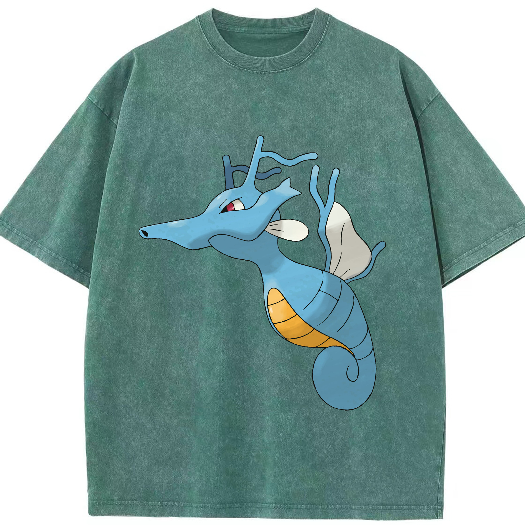 （画像用） ポケットモンスター Pokémon 綿100% ヴィンテージ風 半袖Tシャツ（フロントプリント）
